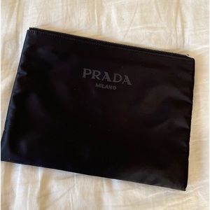 prada clutch or tablet case